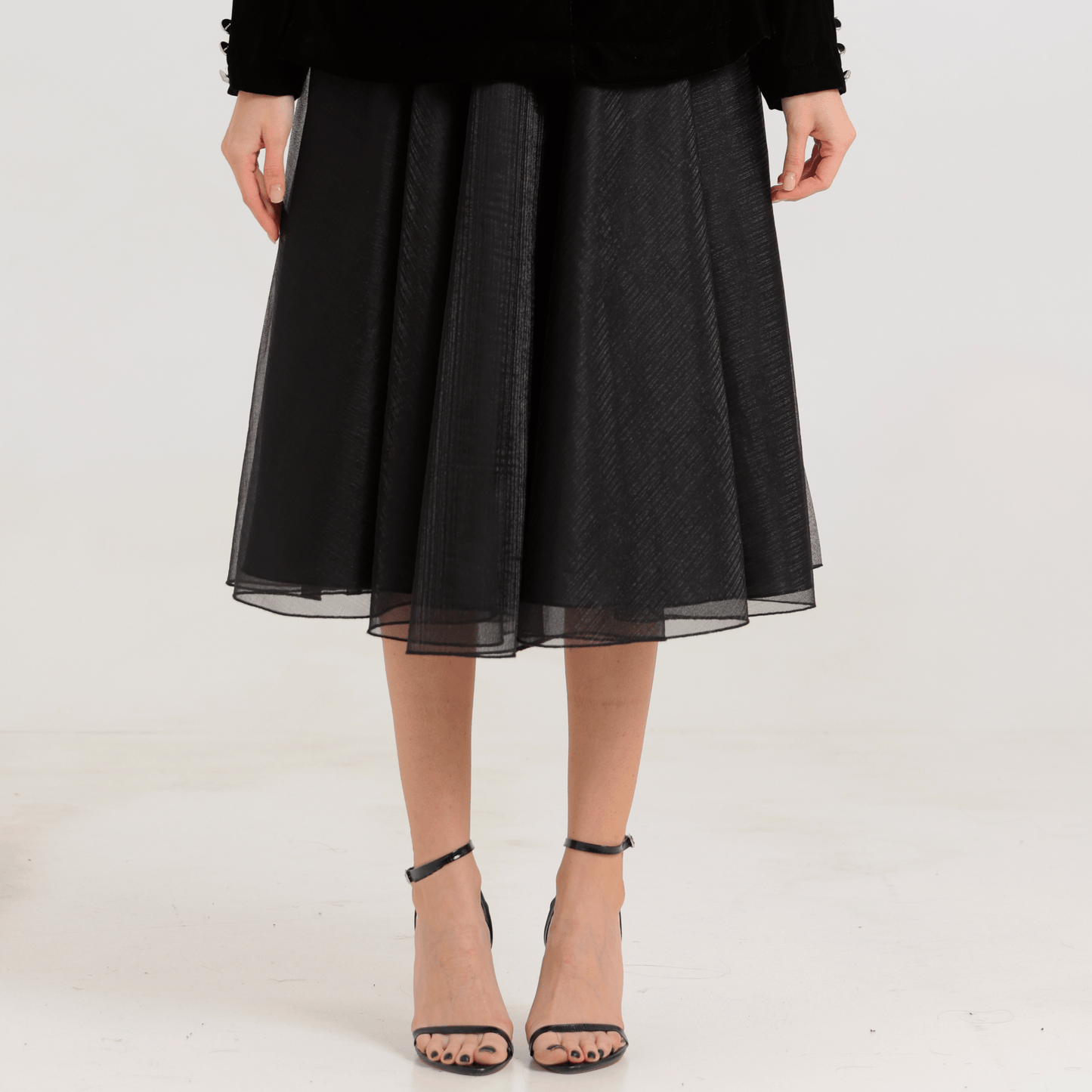 Black Buttoned Dress - RIFA