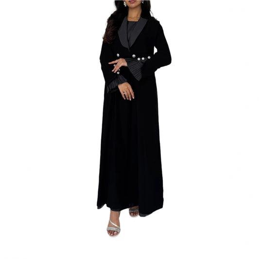 Black Blazer Abaya