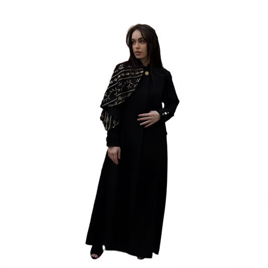Golden after glow Abaya
