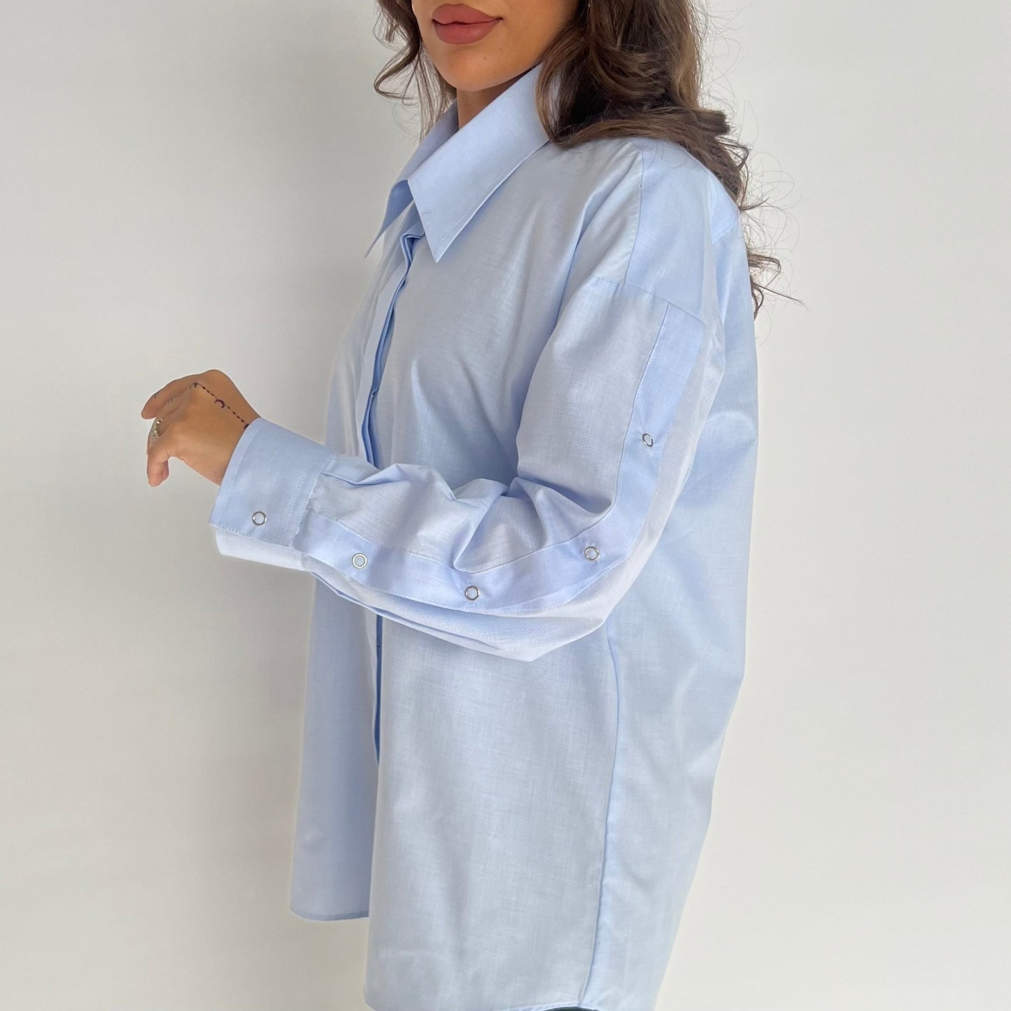 Blue Buttoned Shirt - RIFA